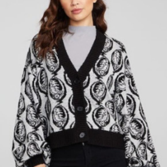 Chaser Sweaters - Chaser Brand Grateful Dead Steal Your Face cardigan!